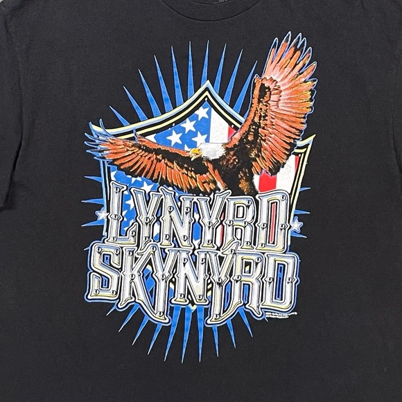 Lynard Skynyrd Live Nation Graphic Short Sleeve Band Tee Y2K - Picture 2 of 8